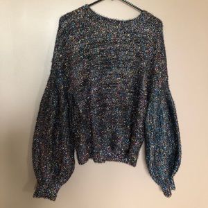 Dolls Kill Gods Talking Tinsel Sweater Sz L